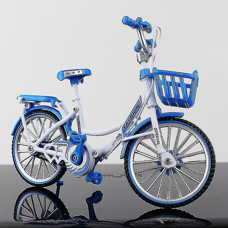 Mini 1:10 Alloy Bicycle Scale Model  Simulation Ornament Finger Bikes Toy Creative Alloy Bicycle Mod