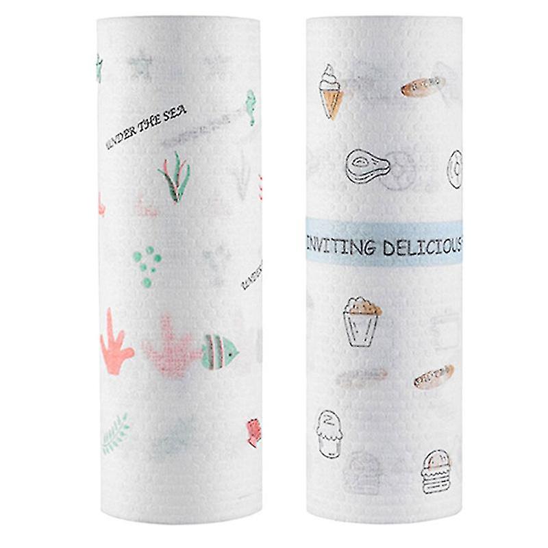 2pcs Disposable Kitchen Cleaning Cloths