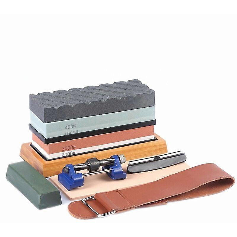 400/1000 3000/80000 grana bianca corindone pietra per affilare l'appiattimento della pietra angel guide set per l'affilatura della taglierina