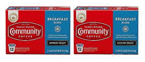 Community Coffee Breakfast Blend Coffee Keurig K Cup 2 Pack