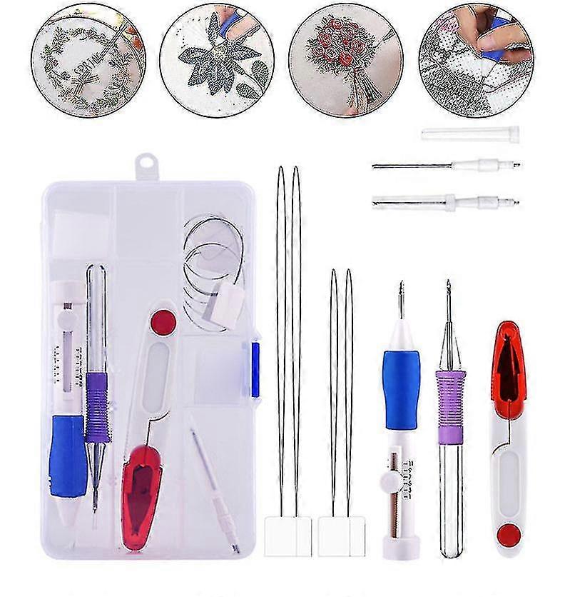 Magic Embroidery Pen Set Punch Needle Kit