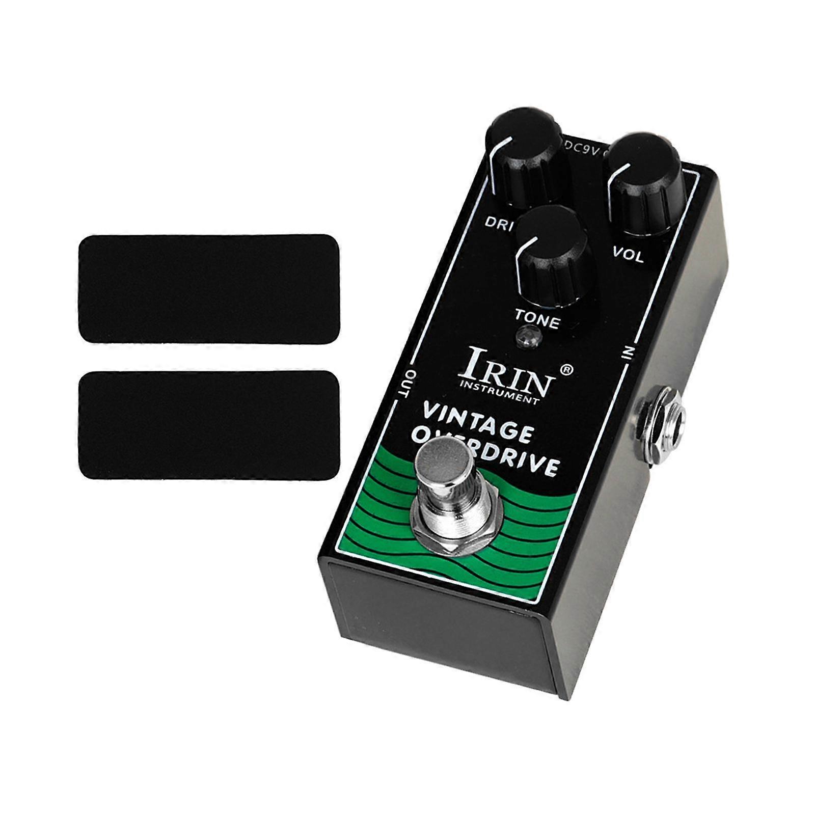Gitár effekt Pedál Hangszer tartozék Könnyű effektor Hordozható klasszikus overdrive
