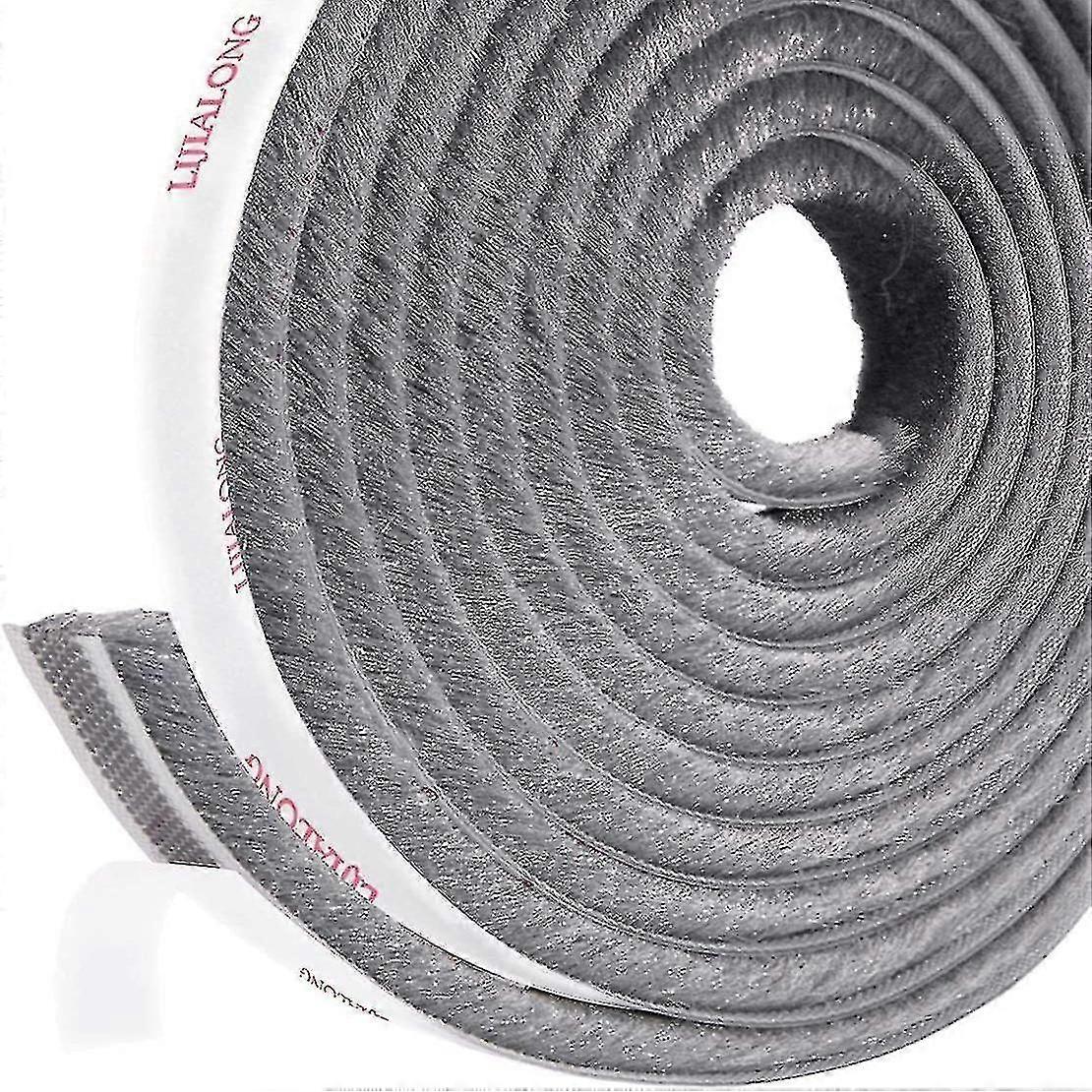 Adhesive Brush Weather Stripping Felt Door Brush Strip For Sliding Sash Door Window Wardrobe Seal