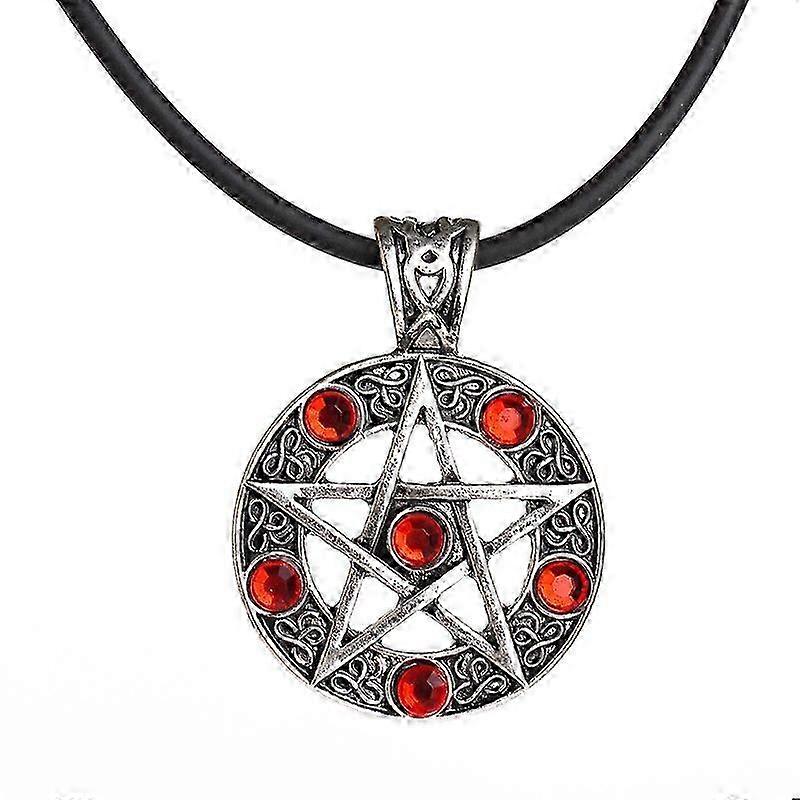 Pentacle Mode Smycken Hängsmycke Halsband