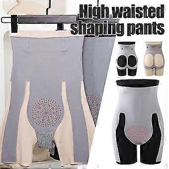 Womens Body Shaper Fiber Restaurering Shapewear Graphene Honeycomb Stramming Magekontroll Bukser Undertøy