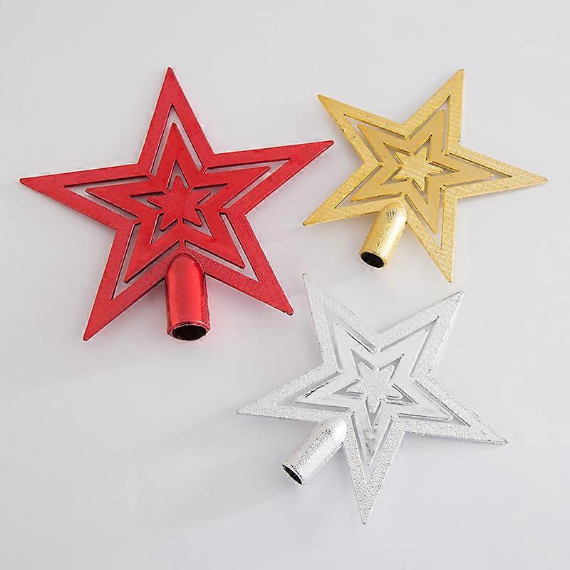 Star Tree, 17.5Cm Tree Decoration, Decorations Supplies, For Party (Silver)