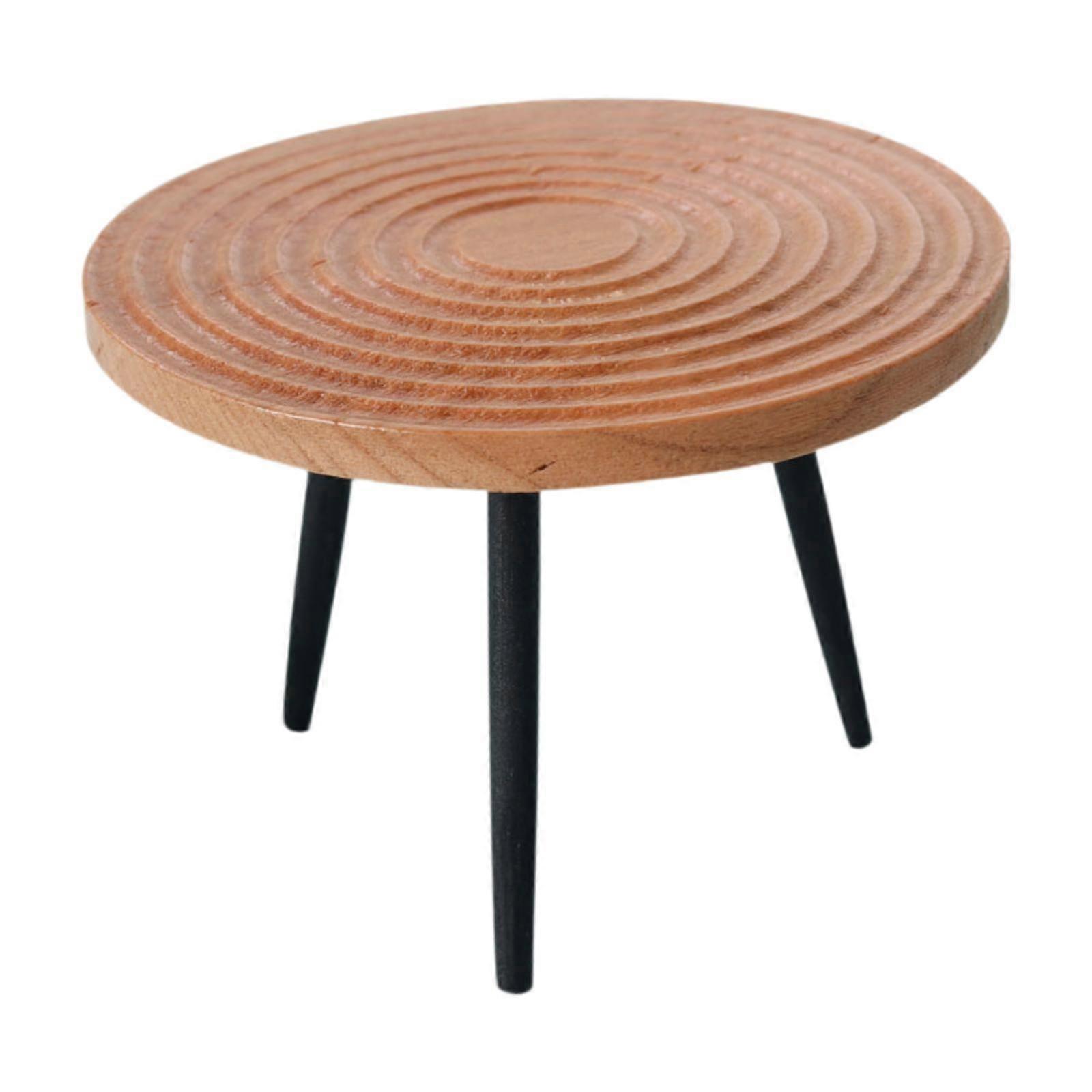 Miniature End Table Scene Model 1/12 for Decoration Accessories Children Toy