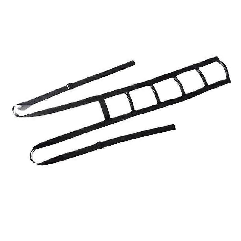 Bed Ladder Assist Handle, Sit Up Helper with Adjustable Length for Elderly, Handicapped, and Injured