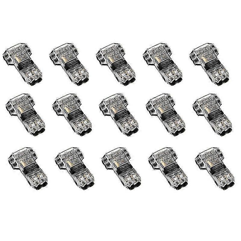 15 Pcs 3 Way 2 Pin Wire Connectors Low Voltage Universal Compact