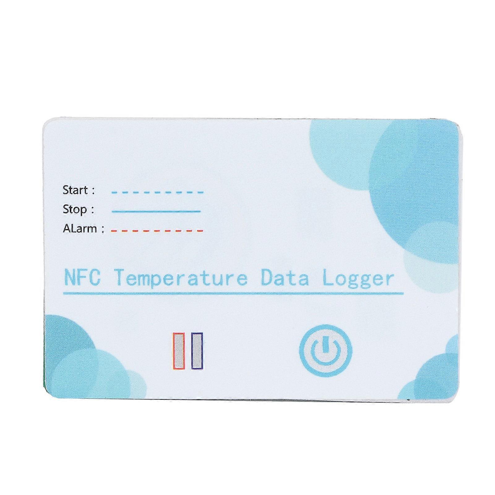NFC Temperature Data Logger Disposable Recorder Accessory with USB Bluetooth for Medicine