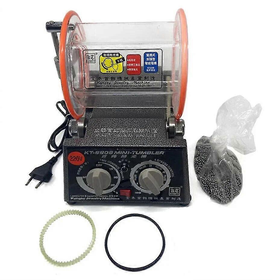 3kg Trommel Polijstmachine Sieraden Roterende Tuimelaar Tuimelen Mini-tuimelaar Roterende Tuimelaar Polijstmachine Sieraden Polijstmachine