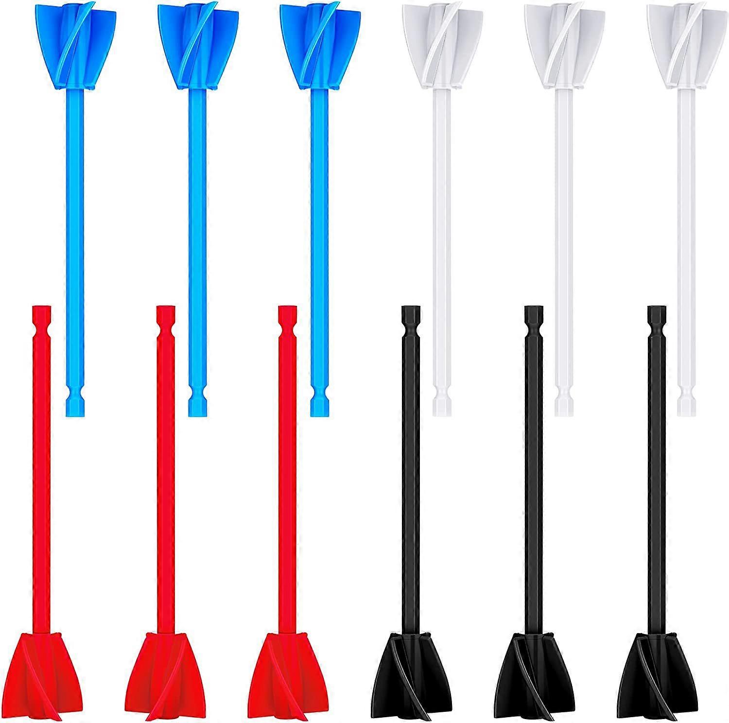 Epoxy Mixing Stick Paint Stirring Rod Putty Cement Paint Mixer Attachment with Drill Chuck for Epoxy Resin Latex Oil Paint