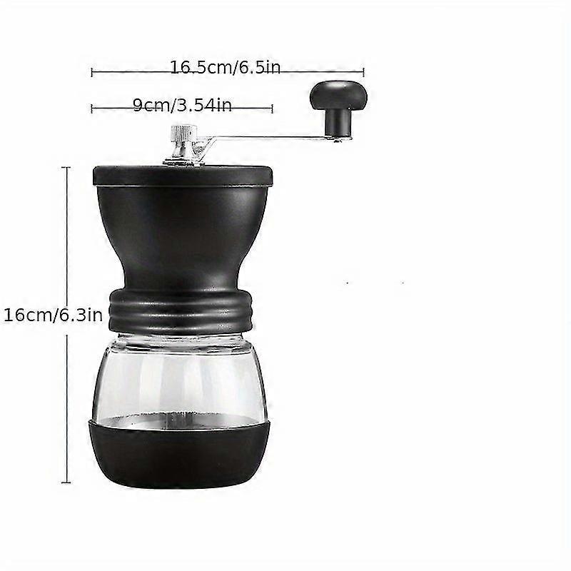 1 pz, macchina da caffè per macinatura manuale - piccolo macinacaffè manuale per chicchi di caffè - perfetto per uso domestico - strumenti e accessori per il caffè