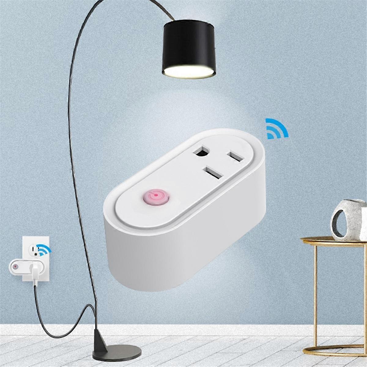 Smart Plug Matter WiFi Socket 15A Timer Outlet Power Monitor Support TUYA avec pour Google Home Alex