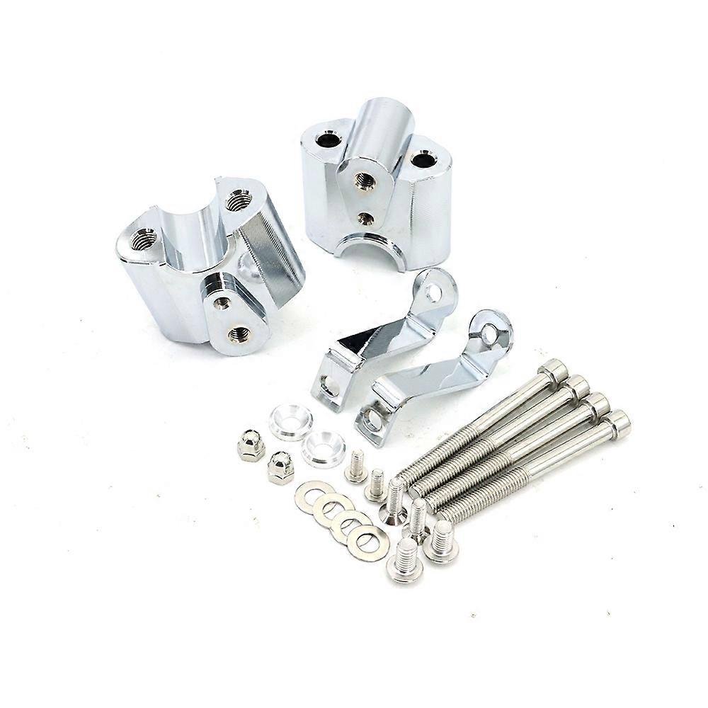 New 2021 2022 Motorcycle Accessories HandleBar Clamp Raised Adapter Handle bar Mount Riser For BMW R18 R 18 r18