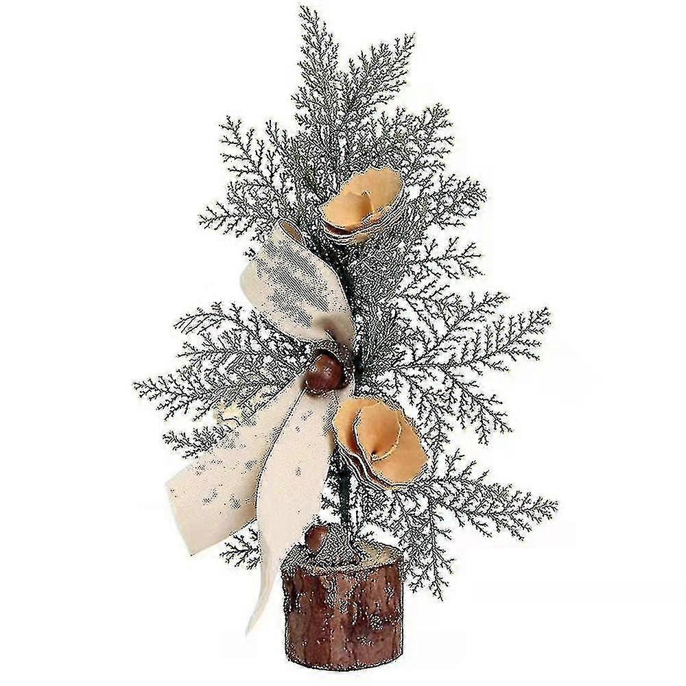 (a)yesfit Mini Christmas Tree Desktop Decoration Simulation Christmas Tree