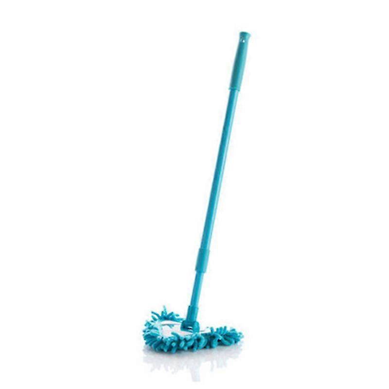 Household Floor Mop Retractable Dusting Small Mop (blue) 1 Pieces