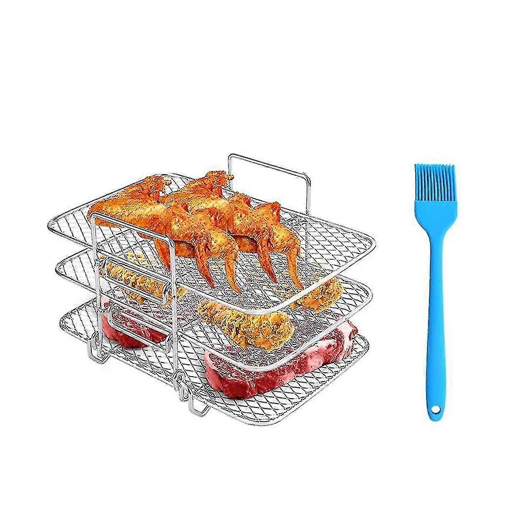 Rack For Ninja Dual 304 Stainless Steel Multi-layer Dehydrator Rack Toast Rack