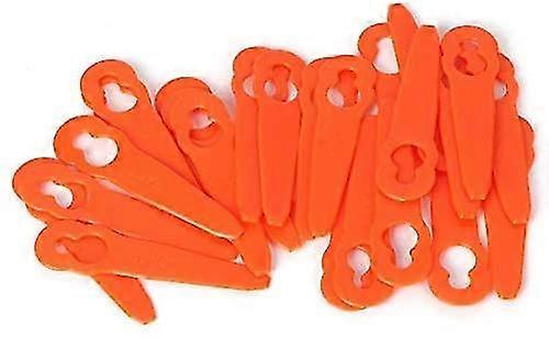 24pcs πλαστικές λεπίδες αντικατάστασης λεπίδων κεφαλιών κοπτέρων για το πολυκούτ Stihl 2-2