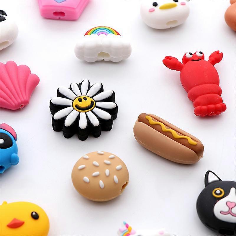 16pcs Phone Charger Cord Protector Animals Cable Protector Cute Charger Protector for USB joyrider Random Color