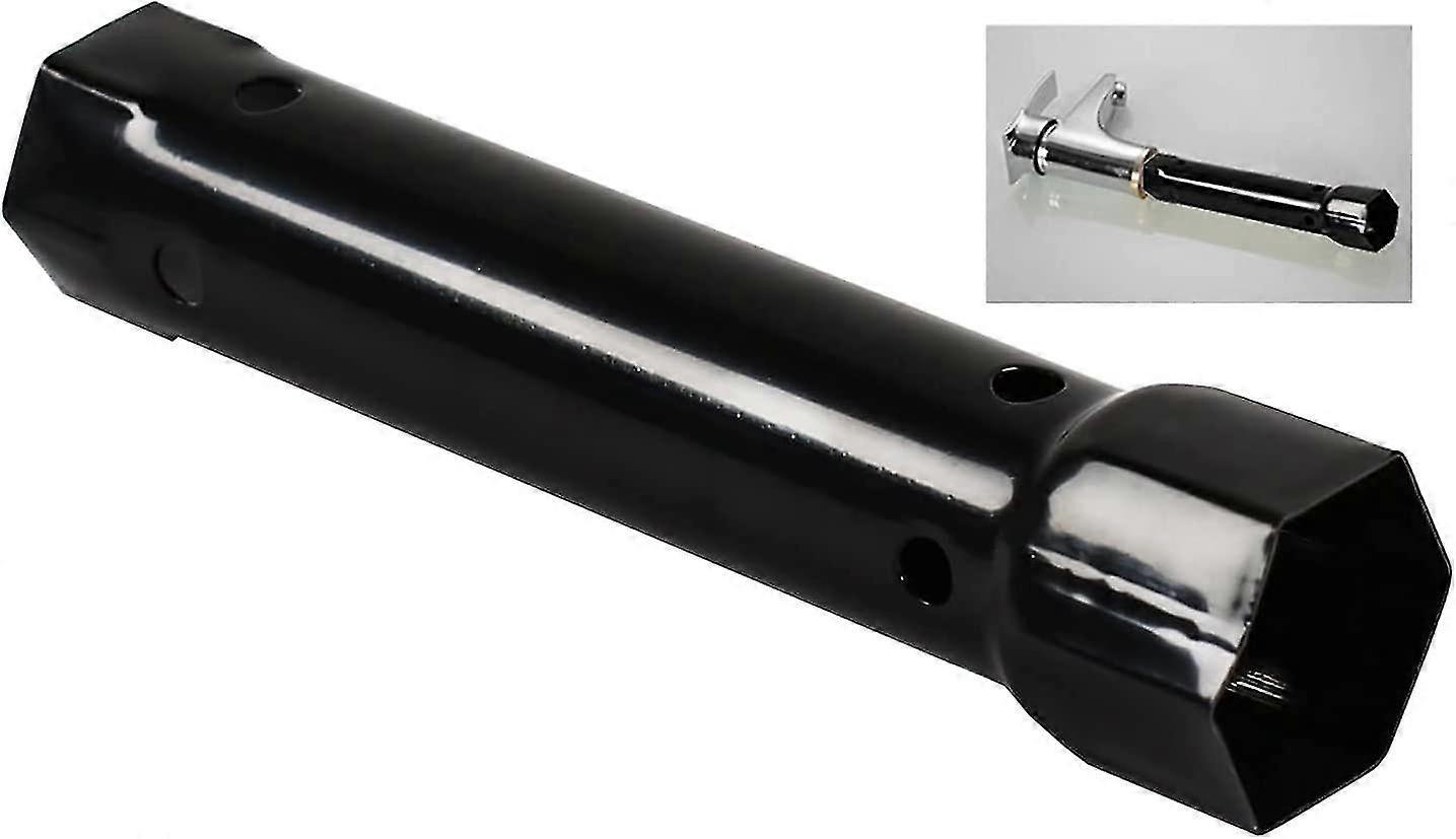 2 In 1 Socket Wrench,coil,basin,faucet,durable And Multi-function(carbon Steel,black).