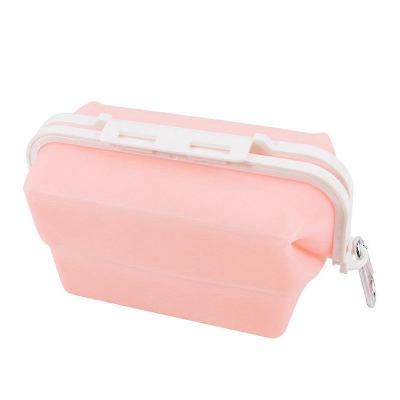 Food Storage Bag Reusable Foldable Silicon Leak-proof Sealing Sandwich Bag for Kitchen