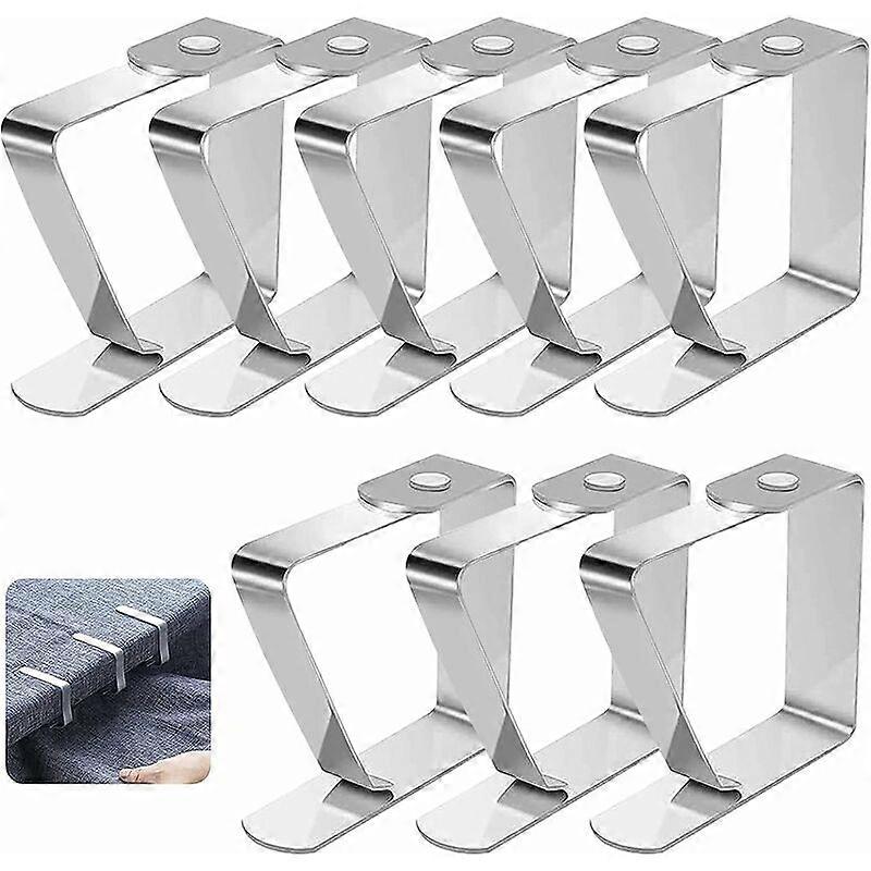 8 Pieces Tablecloth Clips, Tablecloth Clips Adjustable Outdoor Clip for Kit