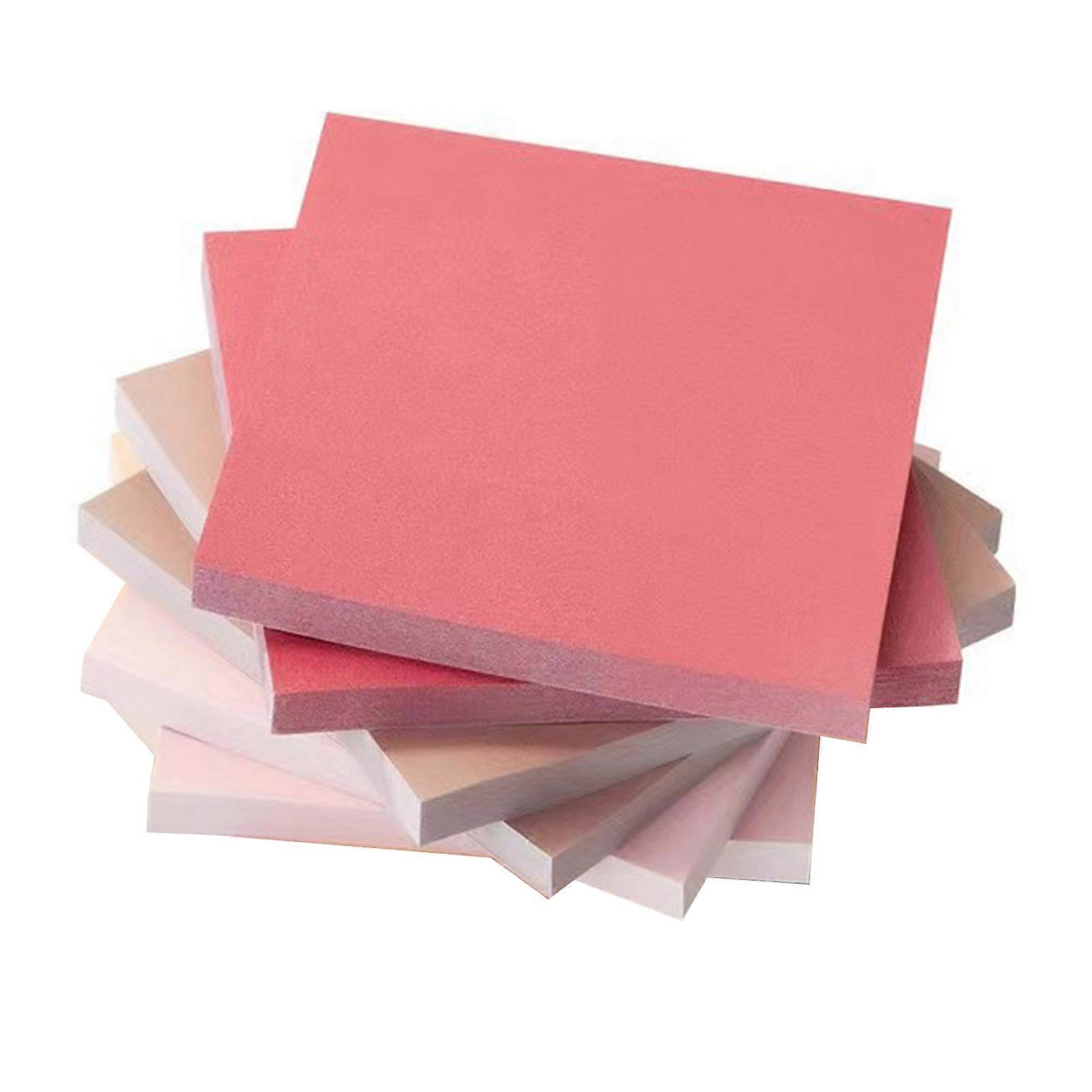6/12Pcs 7.5CM κολλώδες σημείωμα 50 φύλλα/μαξιλάρι αυτοκόλλητο σημειωματάριο πολύχρωμο έξοχο κολλητικό σημείωμα δύναμης Post Stickies σχολικά είδη γραφείου