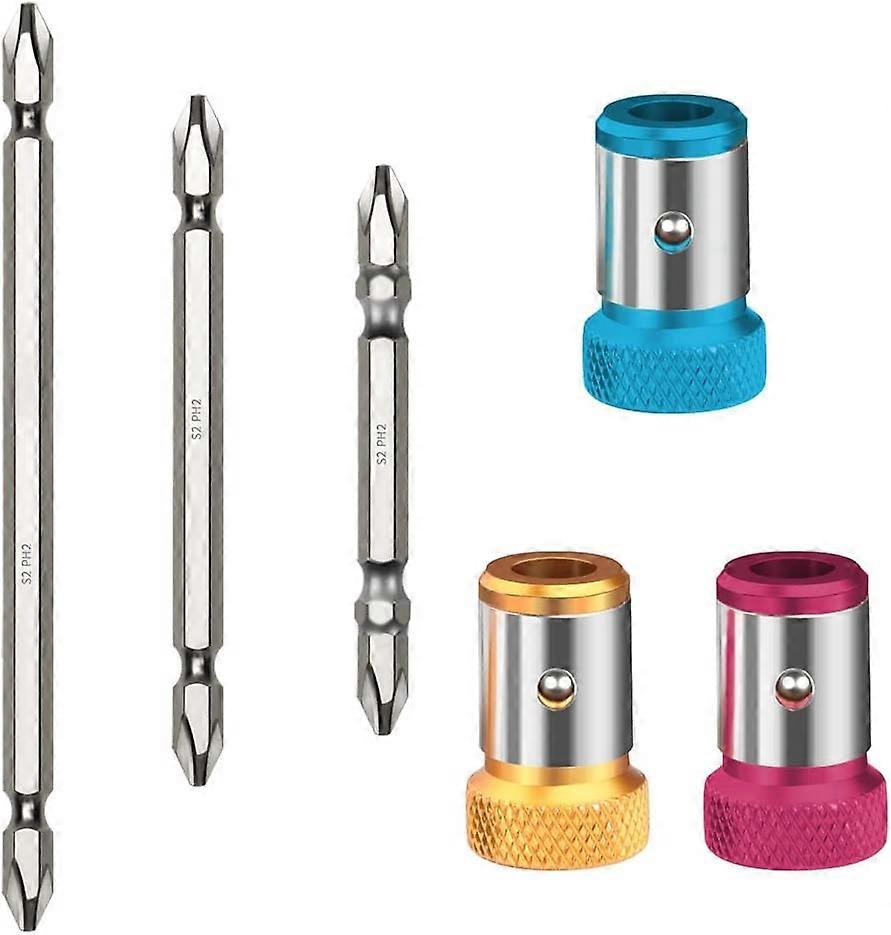 3pcs Magnetic Ring Screwdriver Bits Magnetic Ring Screwdriver