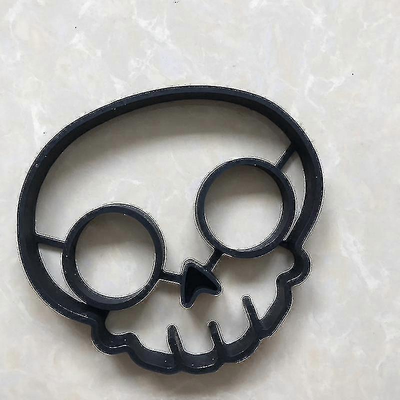 Skull Shaped Cake Decorating Mould - 1pc