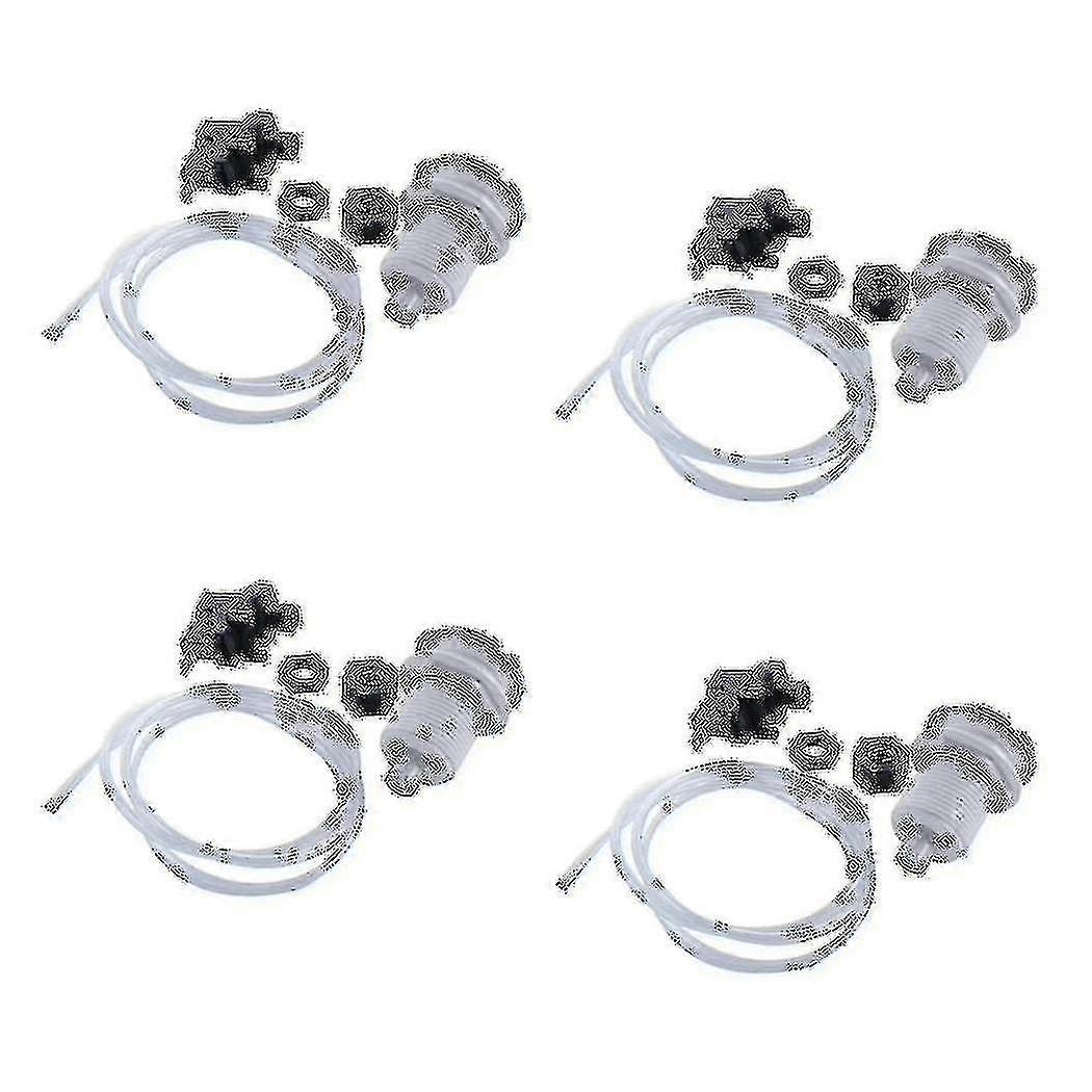 4x 16a On Off Push Button Switch Jetted Whirlpool Jet pour Bath Tub Spa Garbage