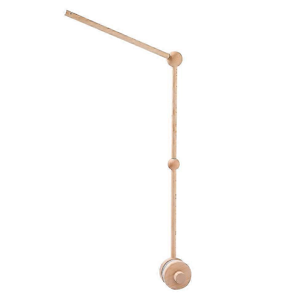 Crib Mobile ARM Rotating Wooden Mobile Arm for Crib Baby Mobile Hanger Nursery Mobile Stand for Cri