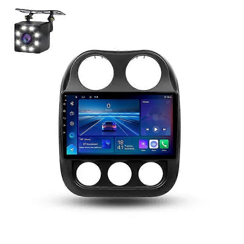 Car Radio Multimedia For Jeep Compass 1 MK 2009 - 2015 Player Carplay Navigation Auto