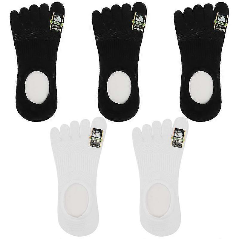 5 pairs of elastic socks two-toed socks split toe socks for spring summer