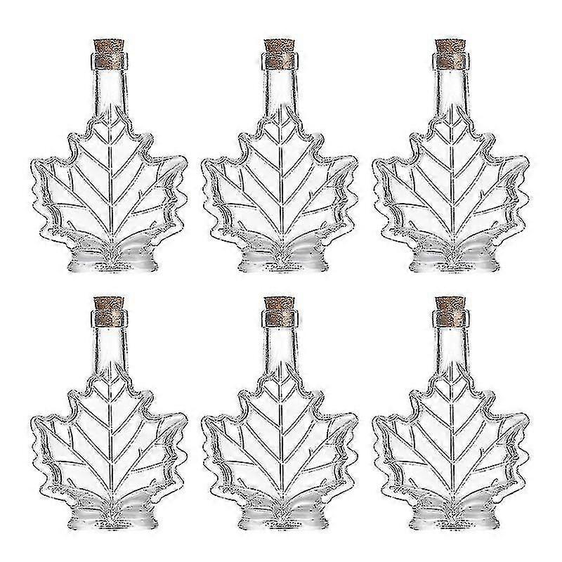 6pcs Maple Leaf Jar - MXBC