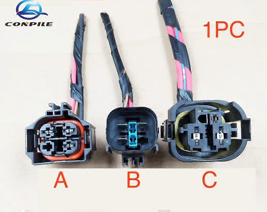 1pc male female for BMW X1 X3 X5 E90 E92 F18 F02 320 325 525 fan plug cable