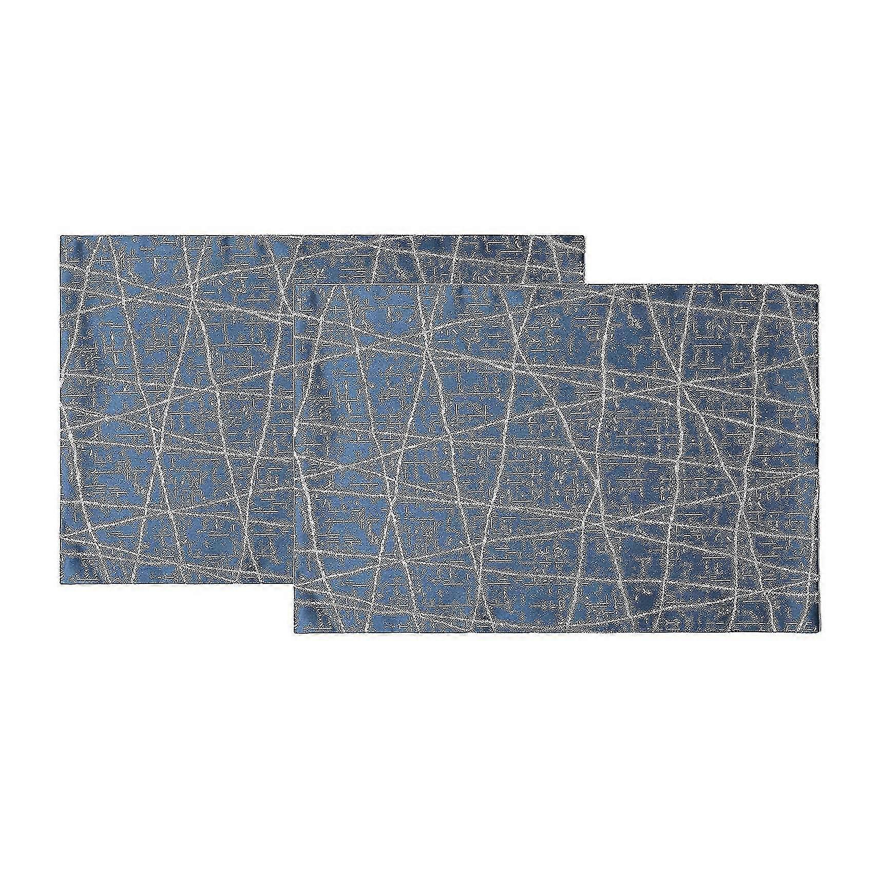 Weaving Design Placemats With Dining Table