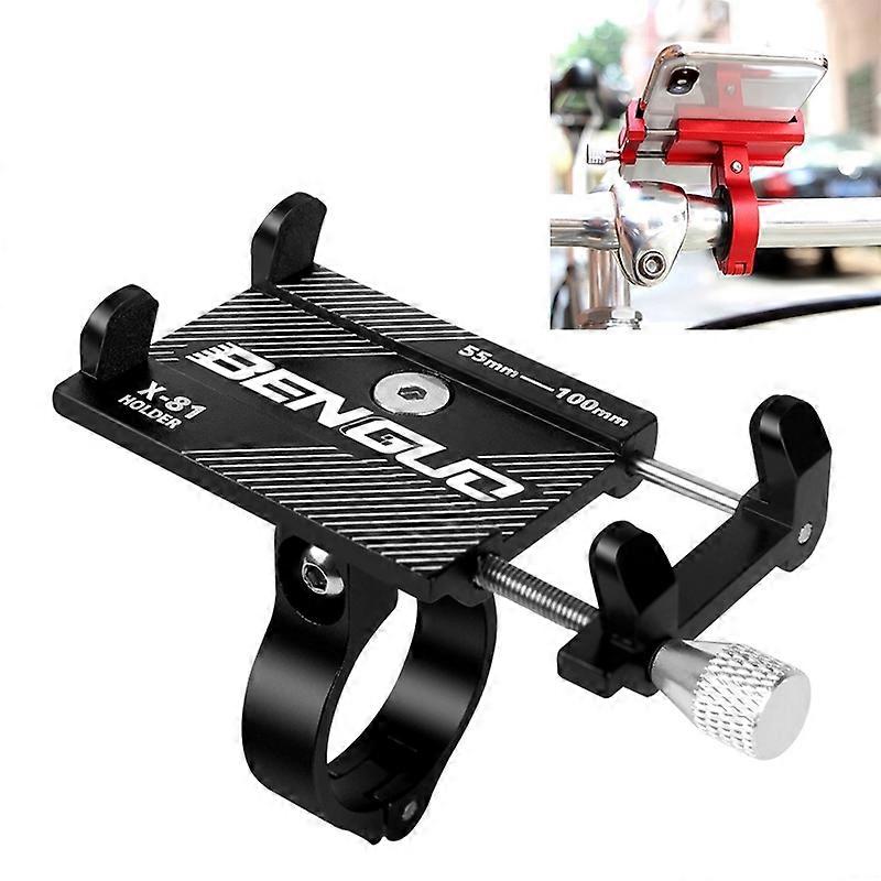 Motorcycle Handlebar Aluminum Alloy Phone Bracket