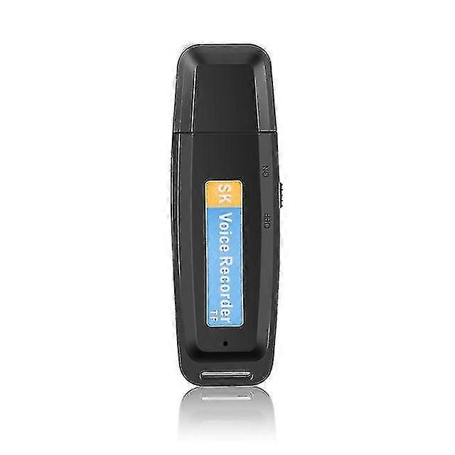 Una clave de grabación U-disk Digital Audio Recorder Tf Flash Card USB Voice Recorder Pen Mini Dictaphone Professional hasta 32gb