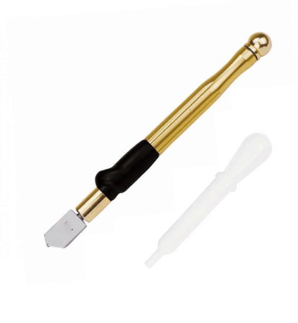 Tungsten Carbide Tungsten Alloy Handle Glass Cutting Tool with Range 2-20mm Self-oiling Cutter for Thick and Glass Mosaic Tiles