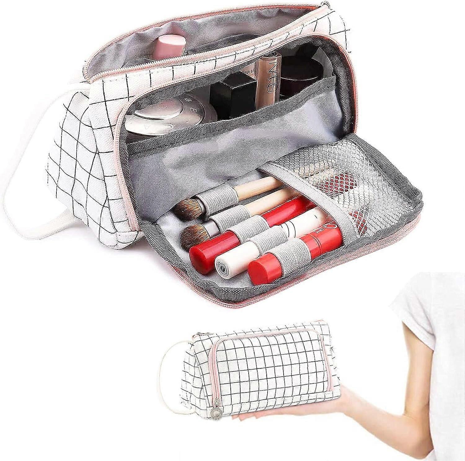 Pencil Case for School and Office - Large Capacity with 3 Compartments