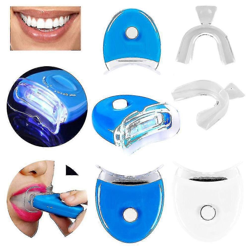 Teeth Whitening Device Dental Bleaching Teeth Whitening Kit Tooth Whitener Teeth Whitener With Led Light,White