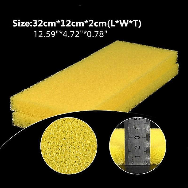 Bio Sponge Foam Filter Media Cotton For Aquarium Fish Tank Biological And Mechanical Sponge Filter, Make Fish Healthier