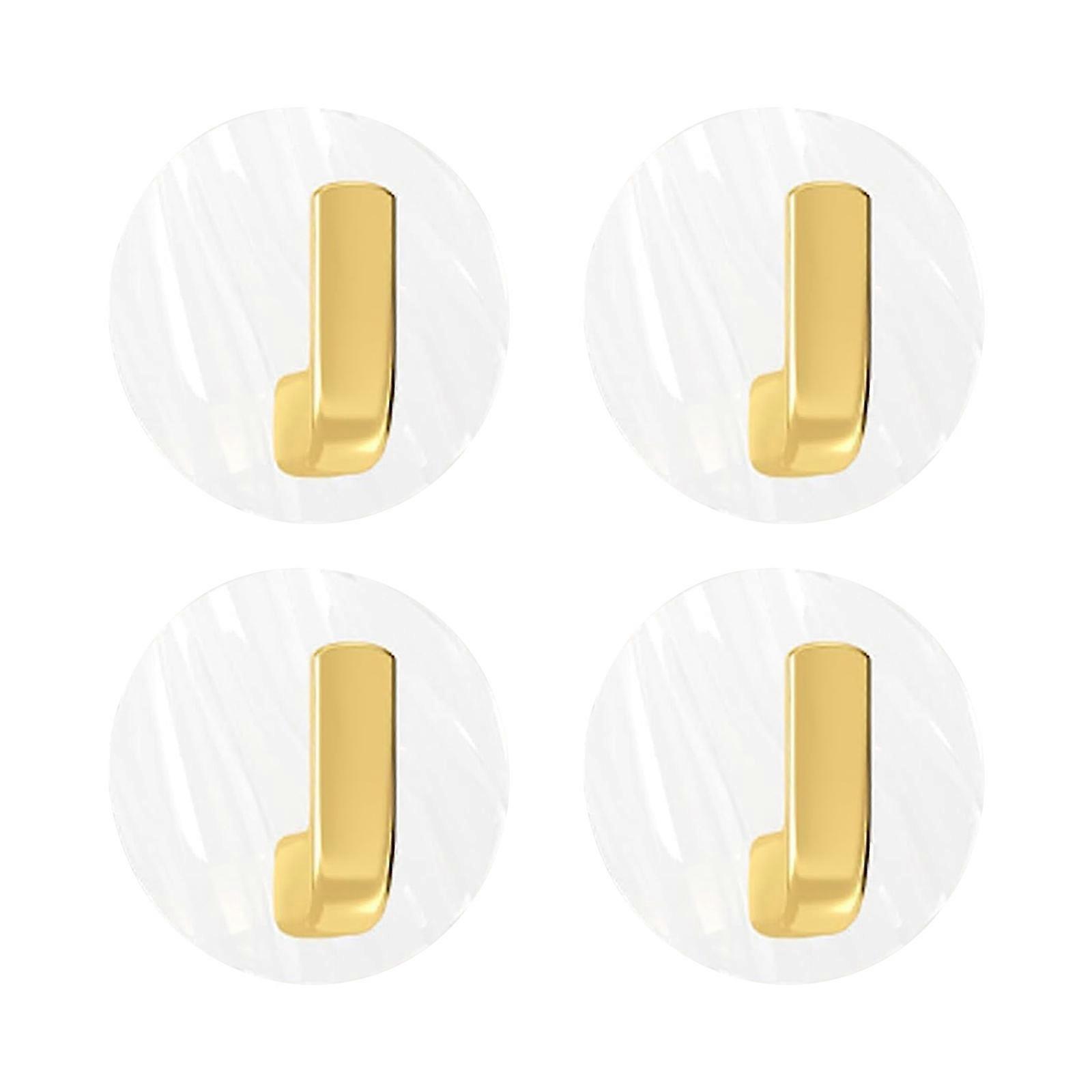 4pcs αδιάβροχοι και ανθεκτικοί στη σκουριά γάντζοι τοίχων για να κρεμάσουν το βαρύ καθήκον, πετσέτα ανοξείδωτου και γάντζους παλτών, 100% νέο