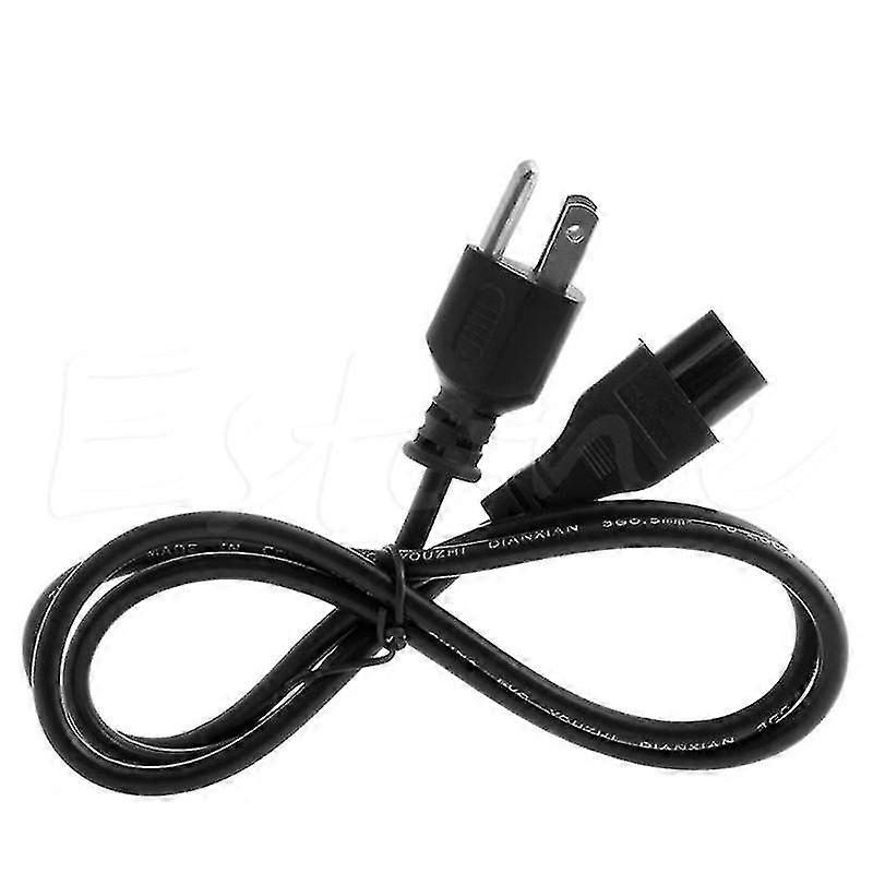 Universal Extension Replacement 3 Pin Ac Power Cord For Computer, Tv, Monitor