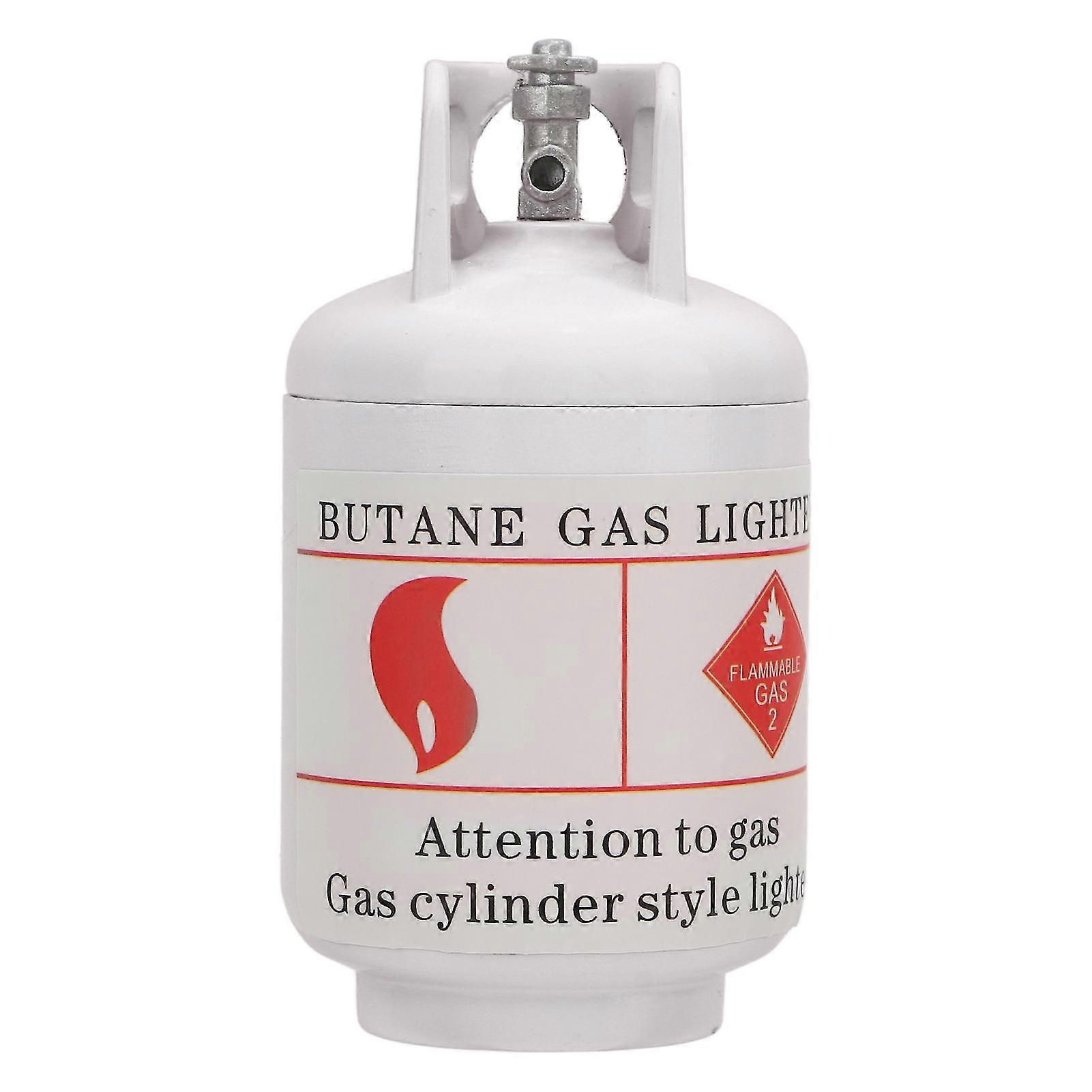 High Simulation White Fire Extinguisher Decoration for 110 RC Car