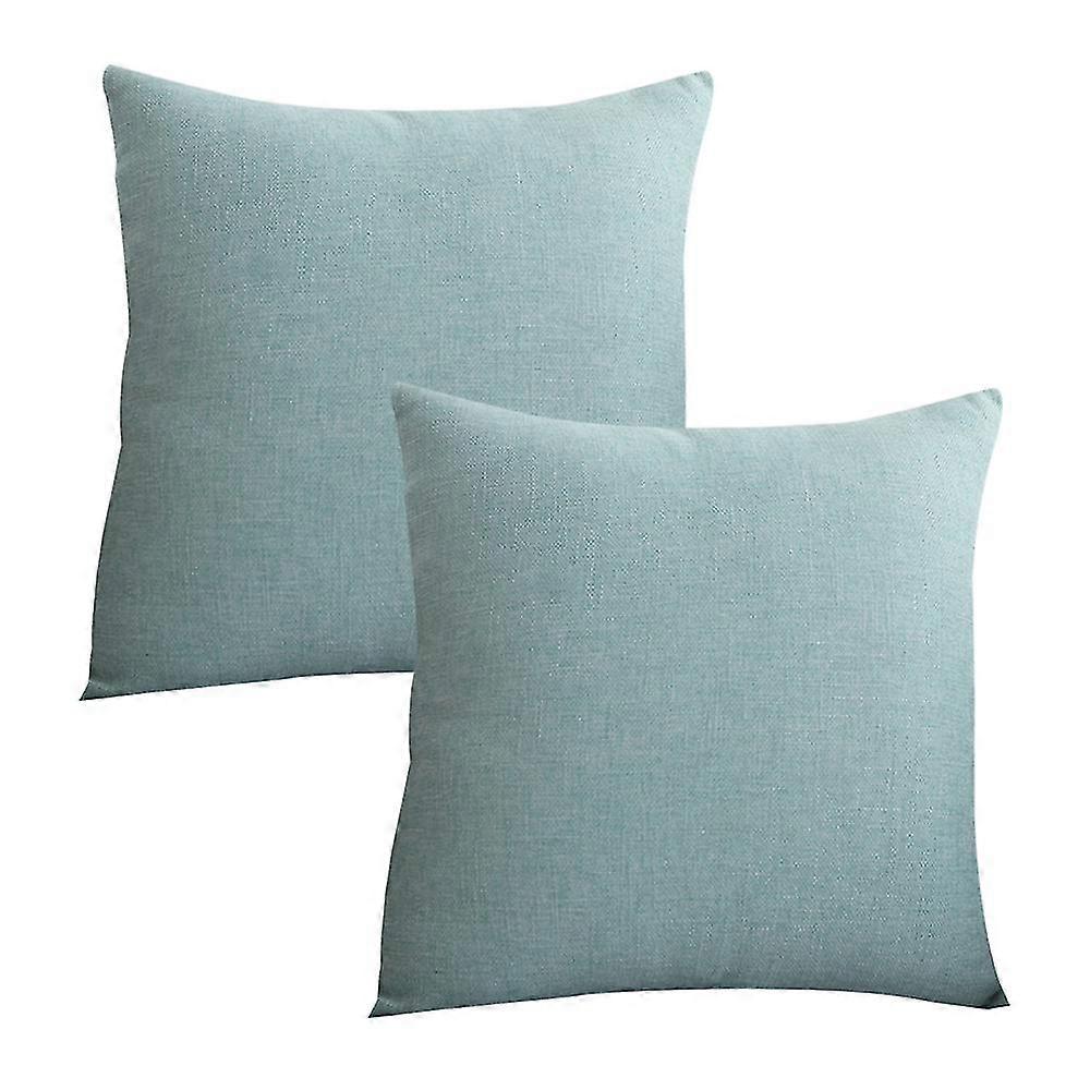 Pack of 2, Linen Decorative Rectangle Throw Pillow Cover Cushion Covers Pillowcase, Home Decor Decorations for Sofa Couch Bed Chair