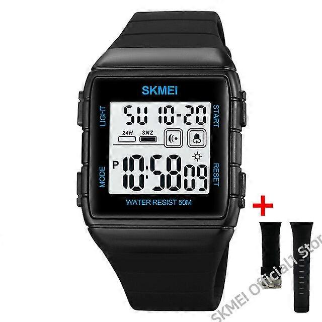 SKMEI 1960 Erkek Spor Saatler Moda Askeri Geri Sayım Su Geçirmez Kol Saati Erkekler Işık Takvimi Geri Sayım Saati reloj hombre