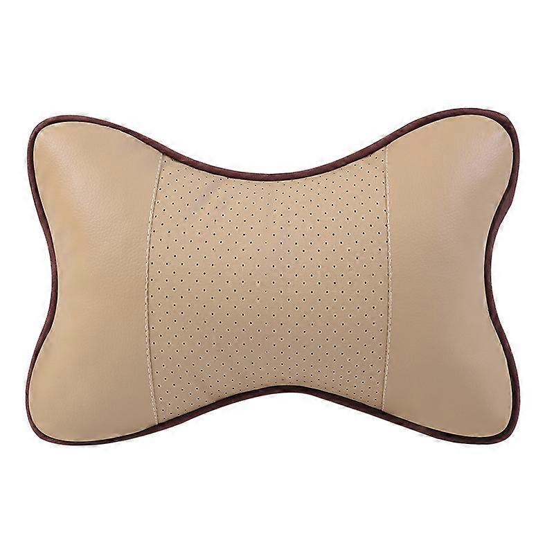 Pu Leather Car Neck Pillows Head Support Protector Universal Headrest Backrest Cushion for Head Pain Relief Neck Rest Cushion