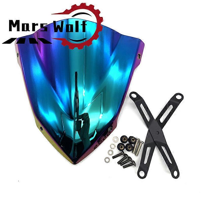 Fits For YAMAHA MT-03 MT03 MT 03 2020 2021 MT25 MT 25 MT-25 2020 2021 Motorcycle Windshield Windscreen Aluminum Kit Deflector